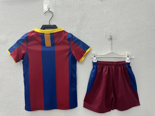 Barcelona Home Retro Kids Suit 2010/11