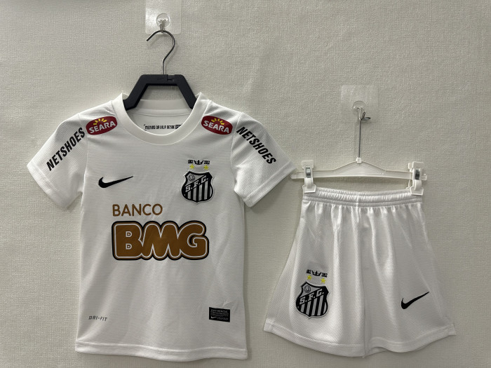 Santos Home Retro Kids Suit 2012/13