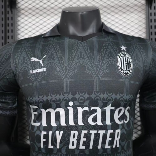 AC Milan Fourth Man Player Jersey 23/24-DARK VERSION