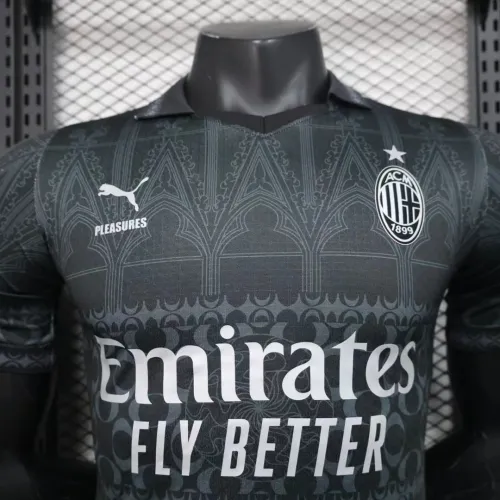 AC Milan Fourth Man Player Jersey 23/24-DARK VERSION