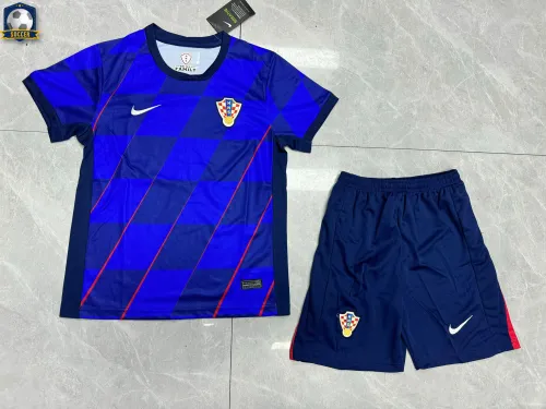 Croatia Euro 2024 Away Kids Suit