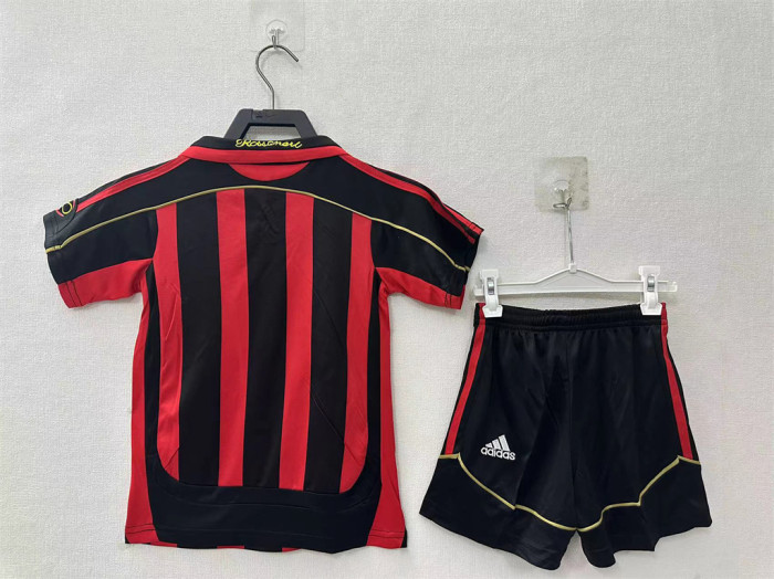 AC Milan Home Retro Kids Suit 2006/07