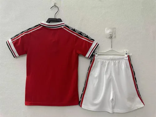 Manchester United Home Retro Kids Suit 98/99