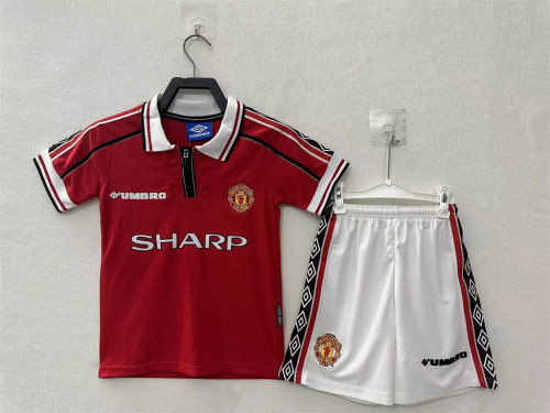 Manchester United Home Retro Kids Suit 98/99
