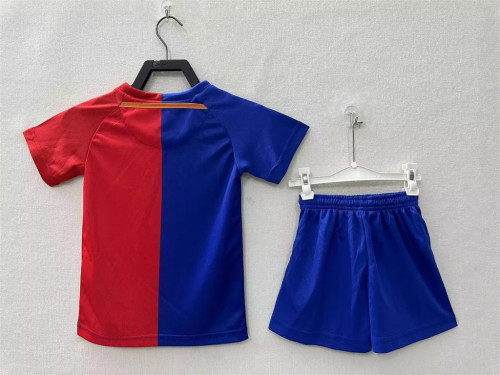 Barcelona Home Retro Kids Suit 2008/09