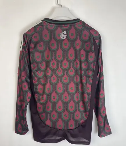 Mexico Copa America 2024 Home Man Long Sleeve Jersey