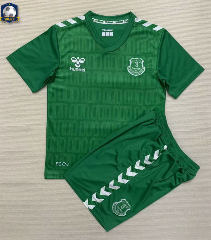Everton Home Goalkeeper Kids Suit 23/24