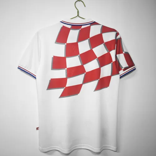 Croatia Home Retro Jersey 1998