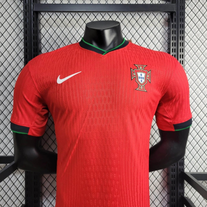 Portugal Euro 2024 Home Player Version Man Jersey