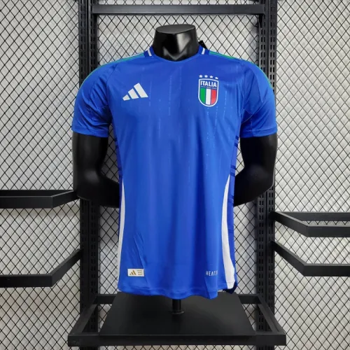Italy Euro 2024 Home Player Version Jersey