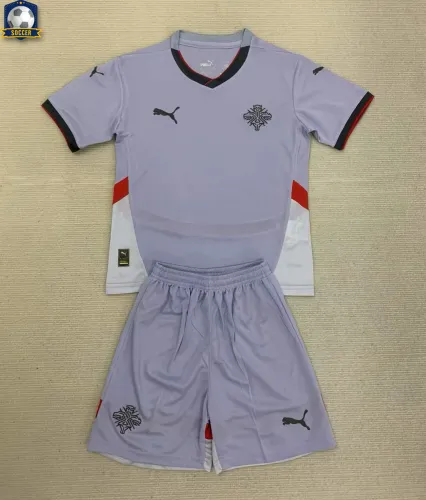 Iceland Euro 2024 Away Kids Suit