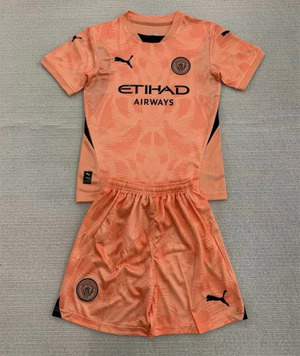 Manchester City Goalkeeper Kids Suit 24/25
