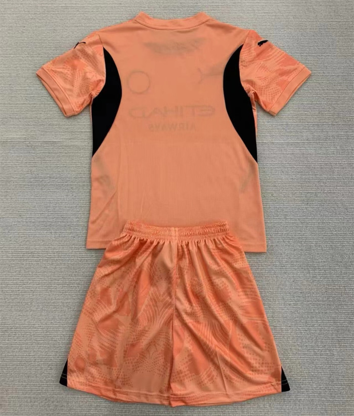 Manchester City Goalkeeper Kids Suit 24/25
