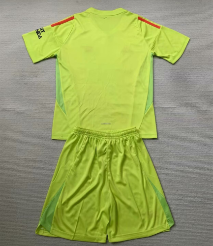 Arsenal Green Goalkeeper Kids Suit 24/25