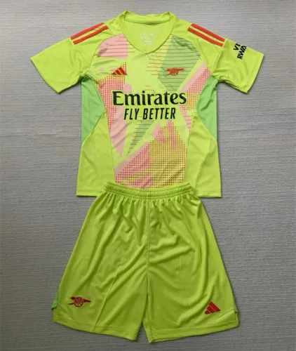 Arsenal Green Goalkeeper Kids Suit 24/25