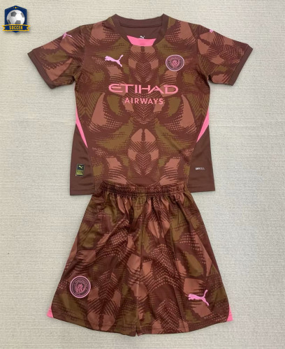 Manchester City Goalkeeper Kids Suit 24/25