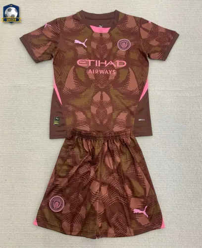Manchester City Goalkeeper Kids Suit 24/25