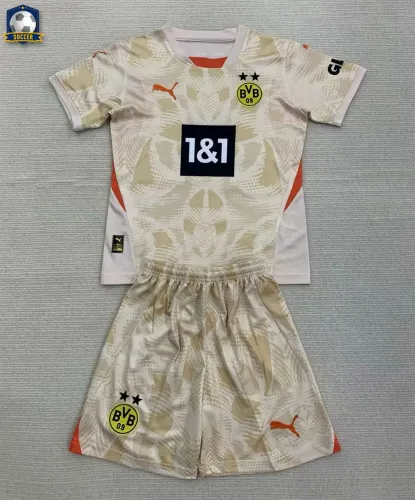 Borussia Dortmund Goalkeeper Kids Suit 24/25 Yellow