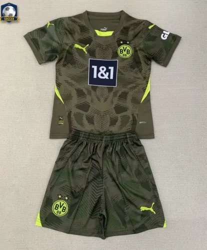 Borussia Dortmund Goalkeeper Kids Suit 24/25 Olive