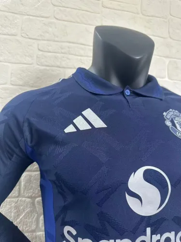 Manchester United Away Player Long Sleeve Jersey 24/25