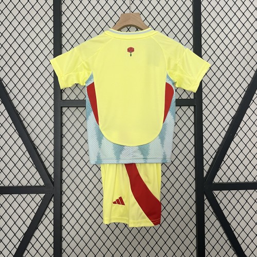 Spain Euro 2024 Away Kids Suit