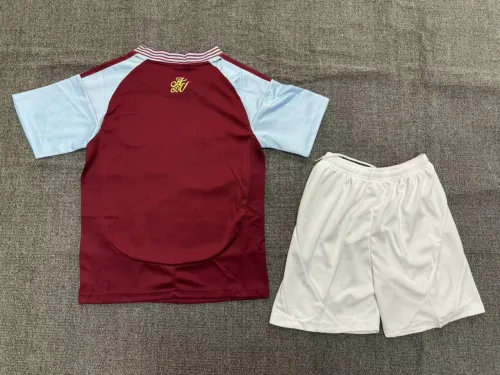 Aston Villa Home Kids Suit 24/25