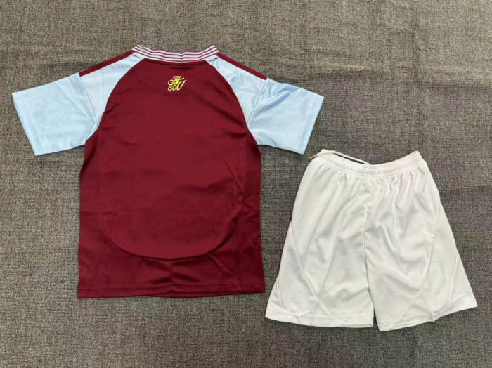 Aston Villa Home Kids Suit 24/25
