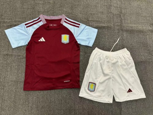 Aston Villa Home Kids Suit 24/25