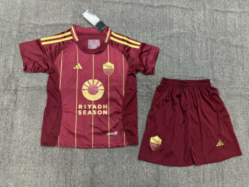 AS Roma Home Kids Jersey 24/25