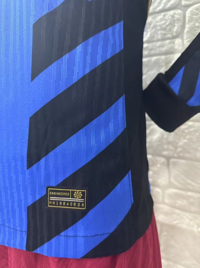 Inter Milan Home Player Long Sleeve Jersey 24/25