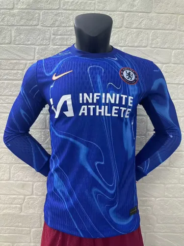 Chelsea Home Player Long Sleeve Jersey 24/25