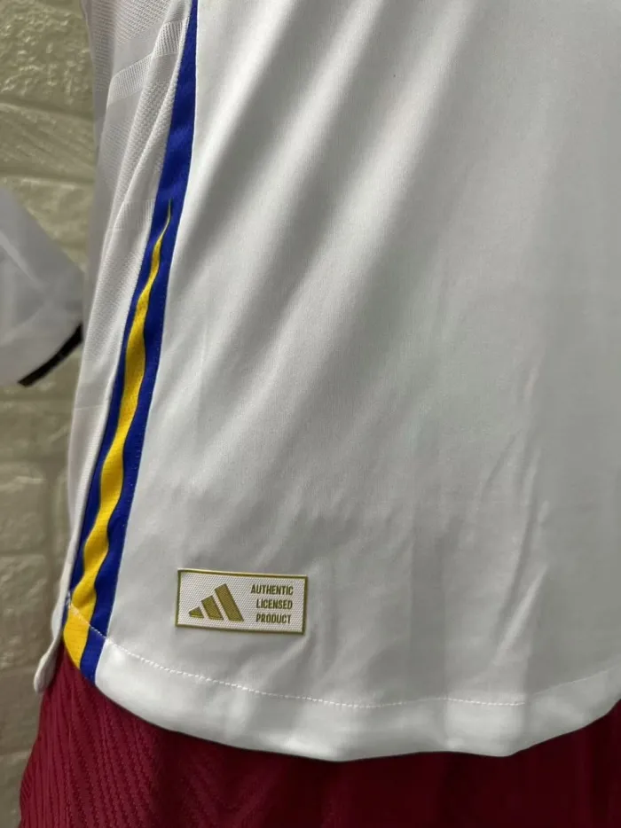 Boca Away Player Long Sleeve Jersey 24/25