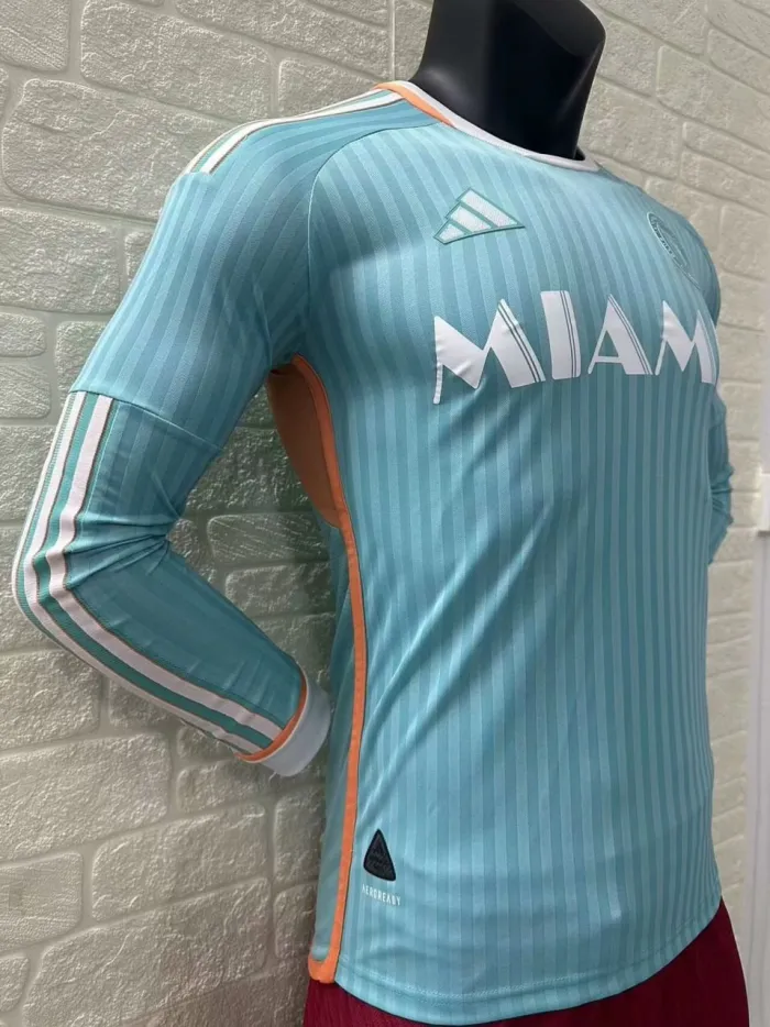 Inter Miami Third Man Player Version Long Sleeve Jersey 24/25