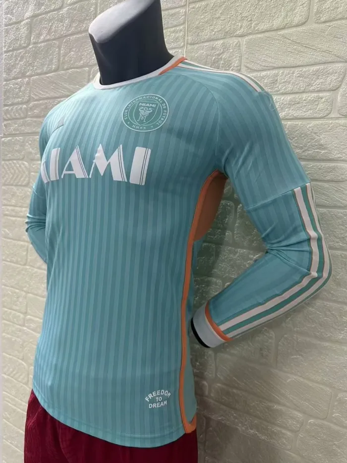 Inter Miami Third Man Player Version Long Sleeve Jersey 24/25
