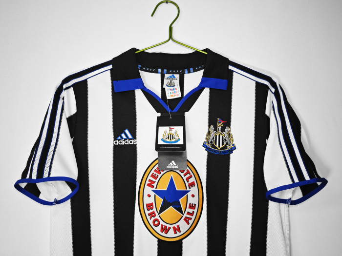 Newcastle United Home Retro Jersey 1999/00