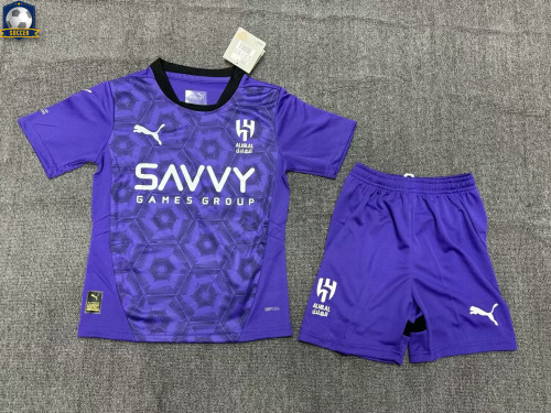Al-Hilal 24/25 Third Kids Suit