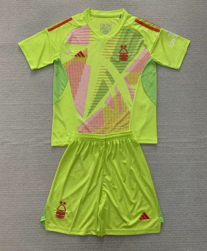 Nottingham Forest Green Goalkeeper Kids Suit 24/25