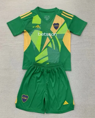 Boca Goalkeeper Kids Jersey 24/25