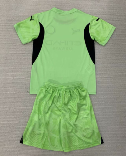 Manchester City Goalkeeper Kids Suit 24/25
