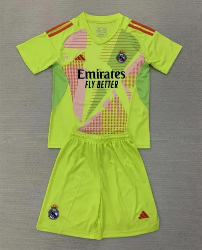 Real Madrid Goalkeeper Kids Suit 24/25
