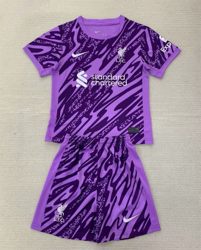 Liverpool Goalkeeper Kids Suit 24/25