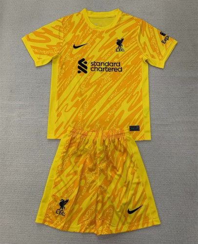 Liverpool Goalkeeper Kids Suit 24/25