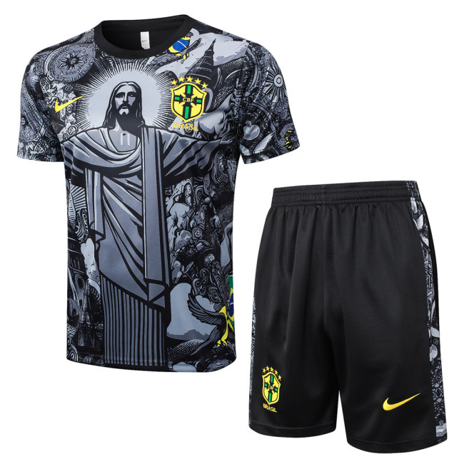 Brazil Training Short sleeve Suit 24/25