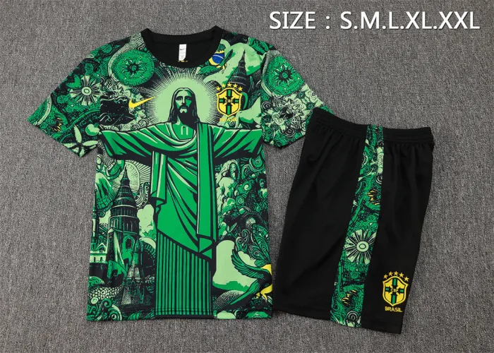 Brazil Training Short sleeve Suit 24/25