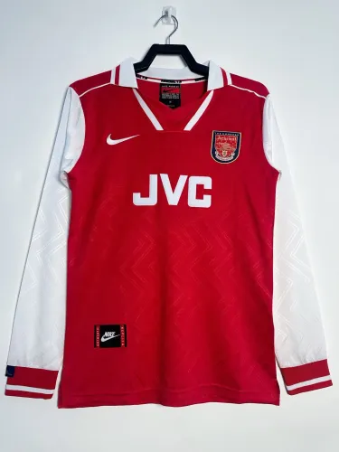 Arsenal Home Long Sleeve Retro Jersey 1996/97