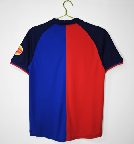 Barcelona Match Issue Champions League Home Retro jersey 1999/00