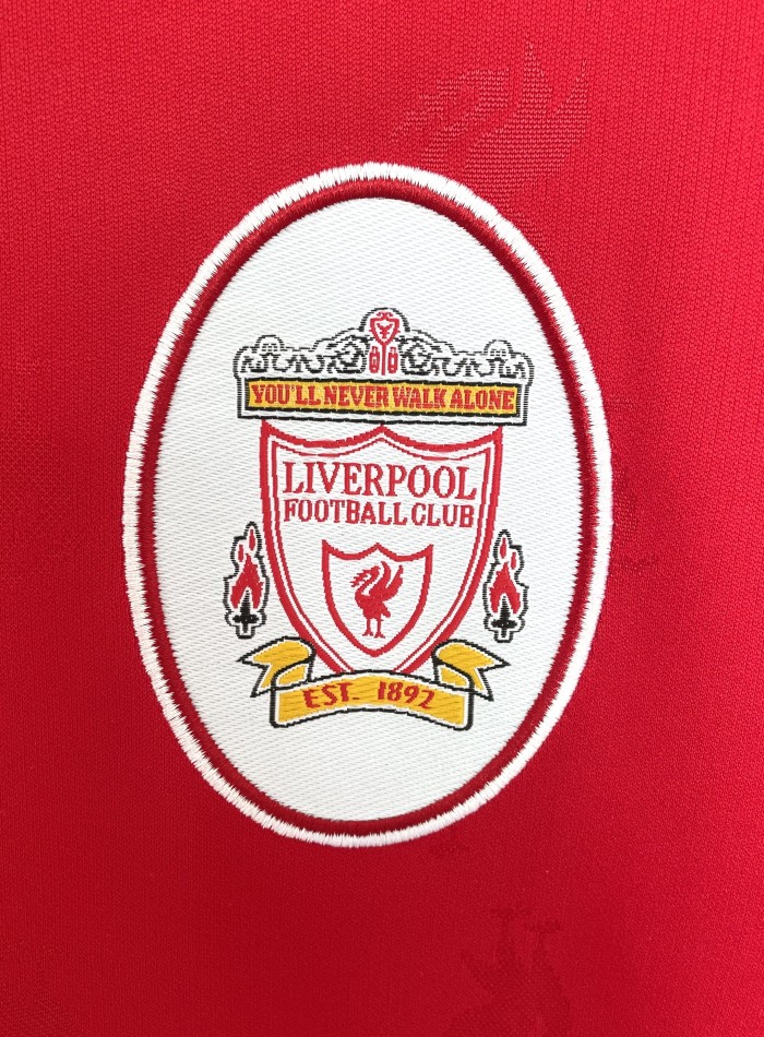Liverpool Home Retro Long Sleeve Jersey 1996/97