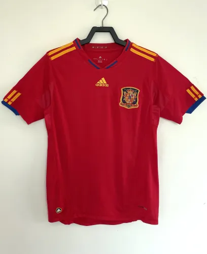 Spain Home Retro Jersey 2009/10