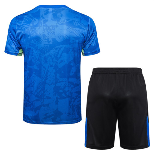 Barcelona Training Short Sleeve Suit 24/25