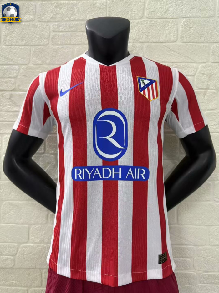 Atletico Madrid Home Player Jersey 25/26